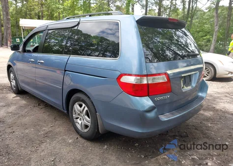 2006 Honda Odyssey Ex z USA, uszkodzony, nr VIN 5FNRL38426B099308